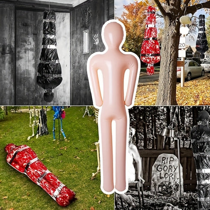Decoración de maniquí humano inflable para Halloween