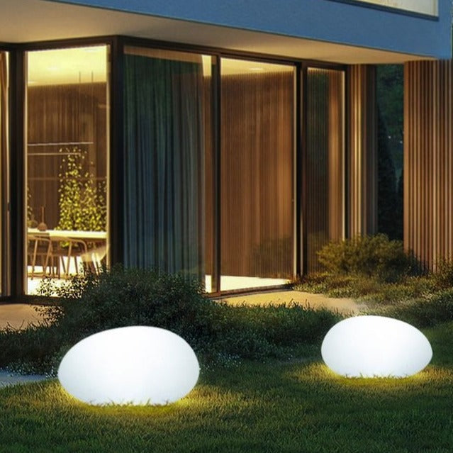 Garden lights waterproof LED stone effect