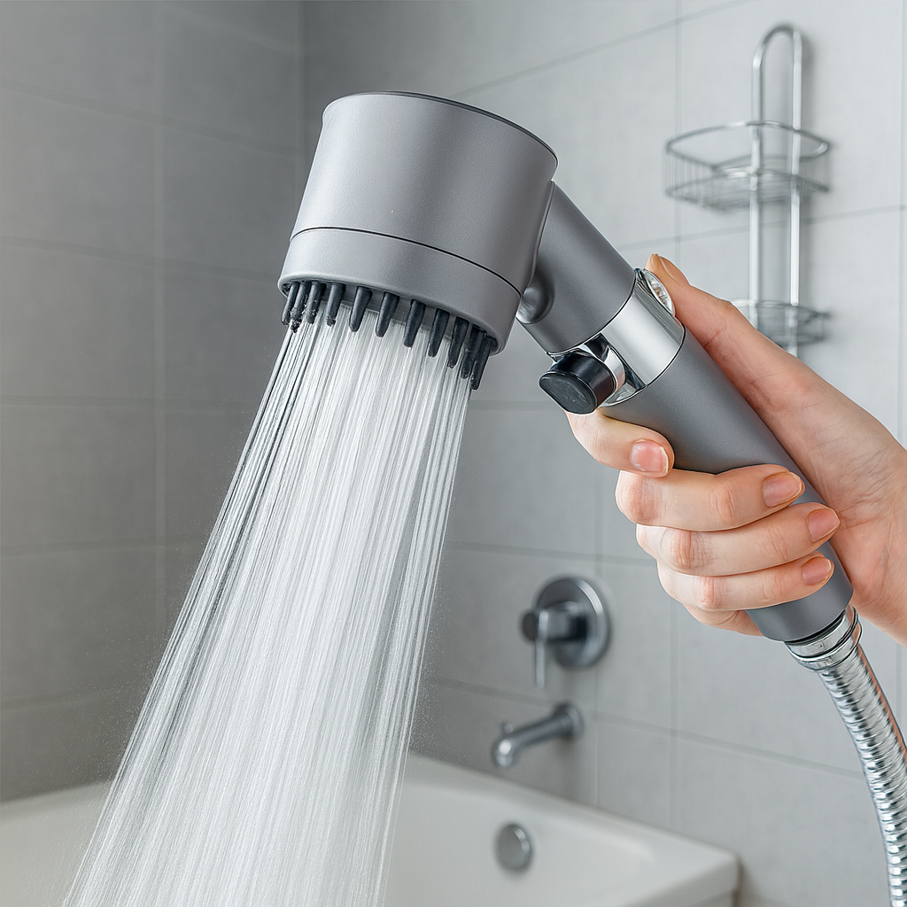 Doccia a testa filtrata ad alta pressione
