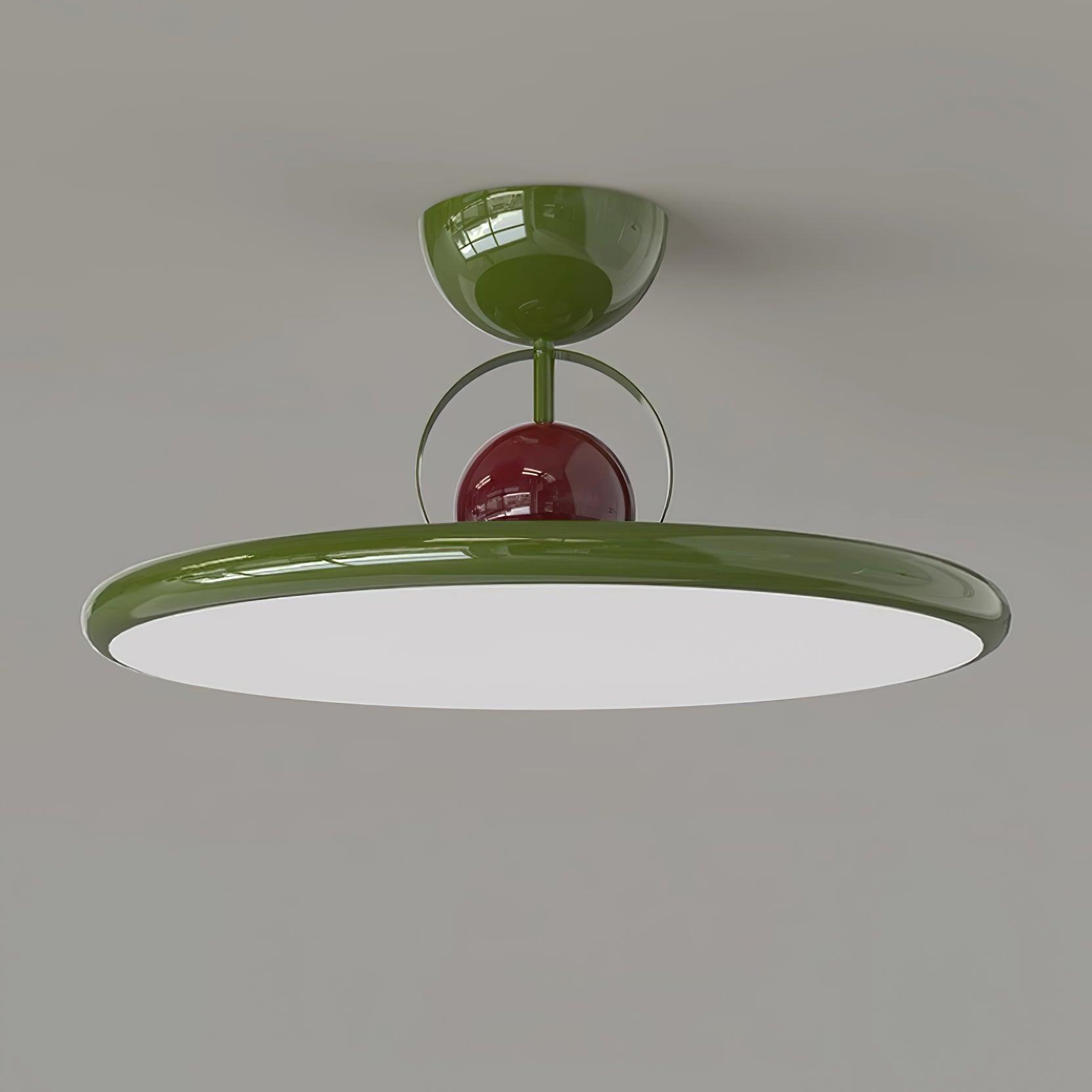 Ceiling Light Modern Metal Round LED Fixture