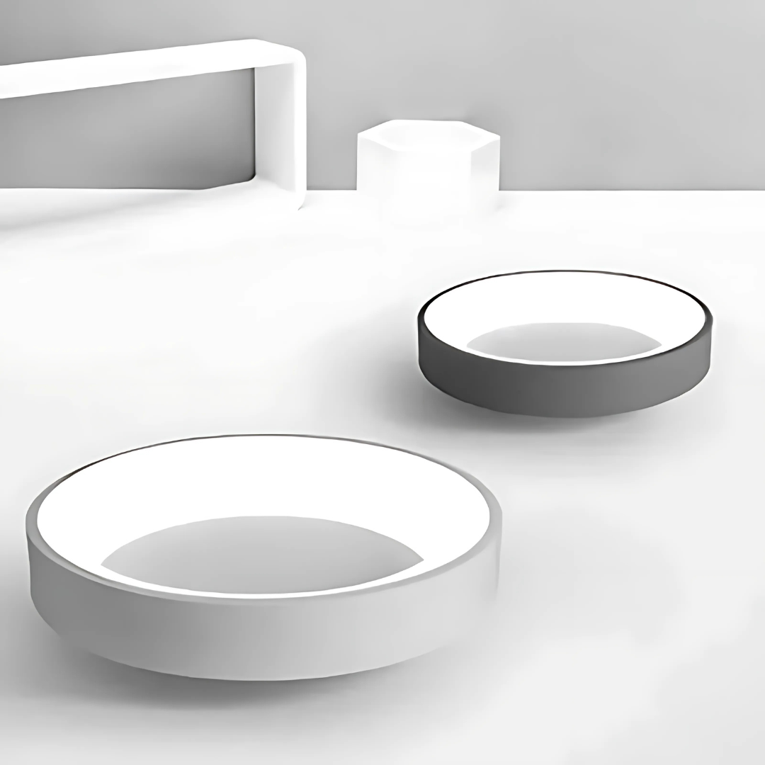 Minimalistyczna lampa sufitowa LED okrągła