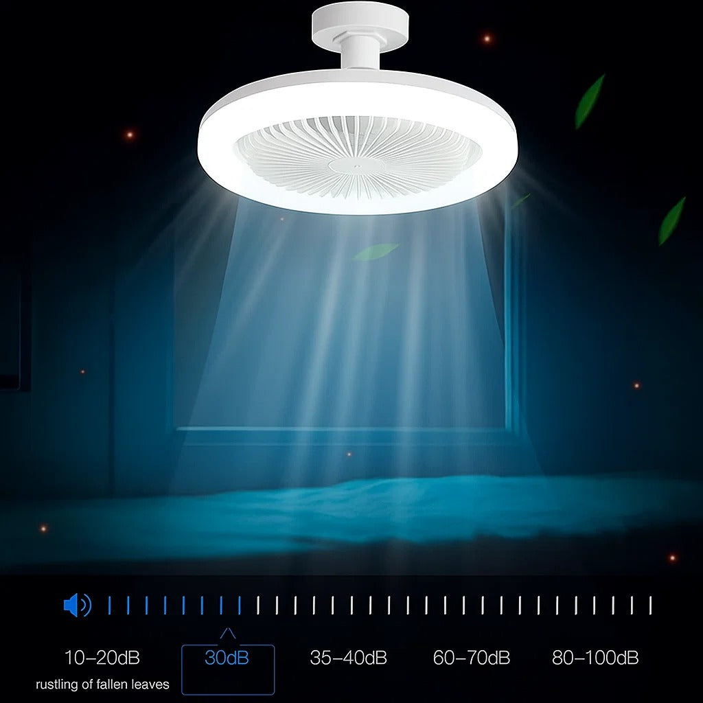 Ventilador de techo con luz | Control remoto
