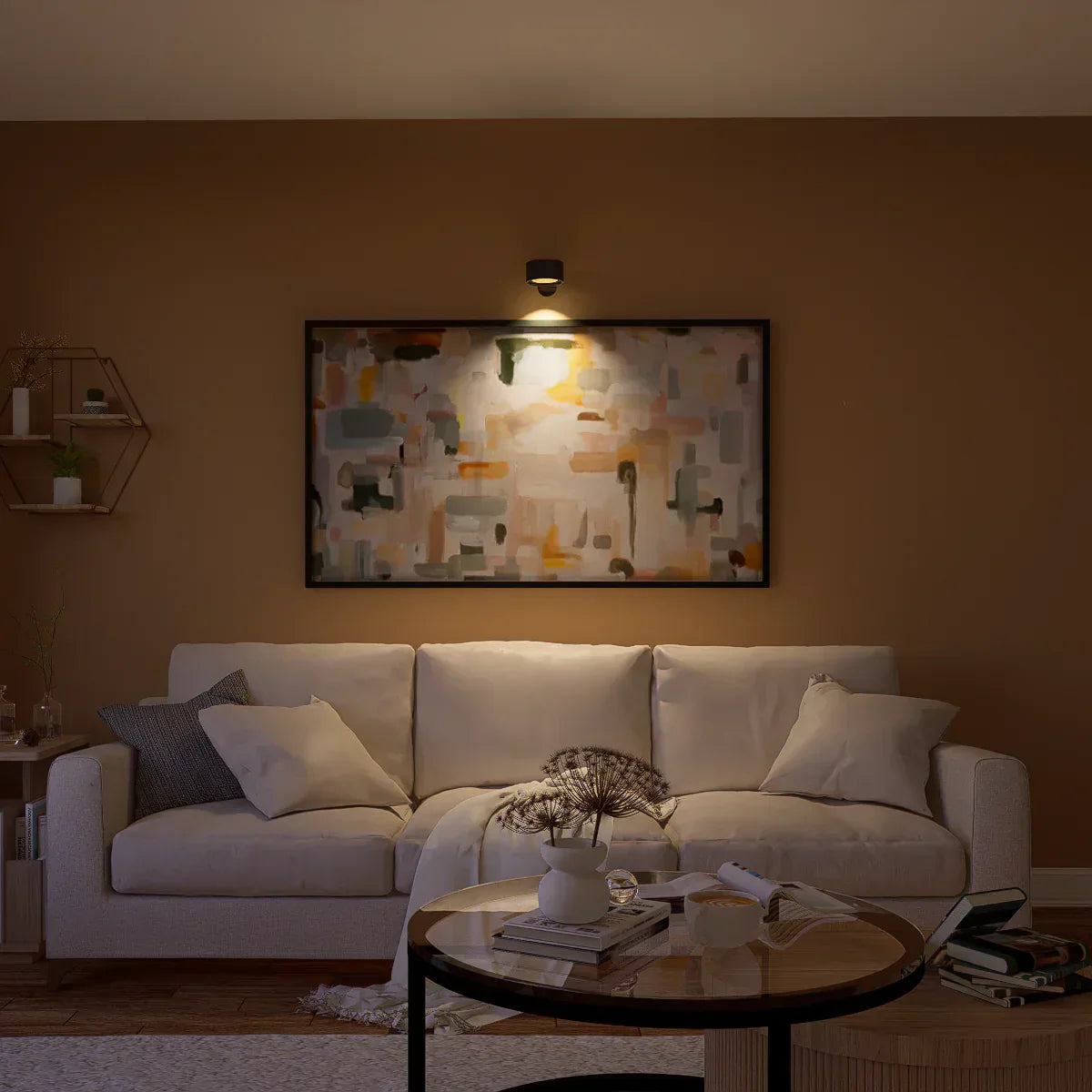 Wandleuchte kabellos verstellbar wiederaufladbar LED Lampe