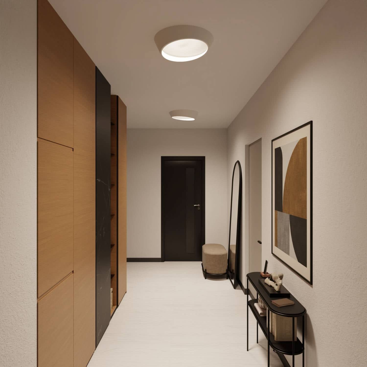 Lampade da soffitto moderne plafoniera bianca