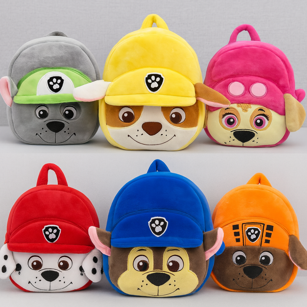 Kids Backpack Plush Toddler School Bag Lightweight Soft Toy Design