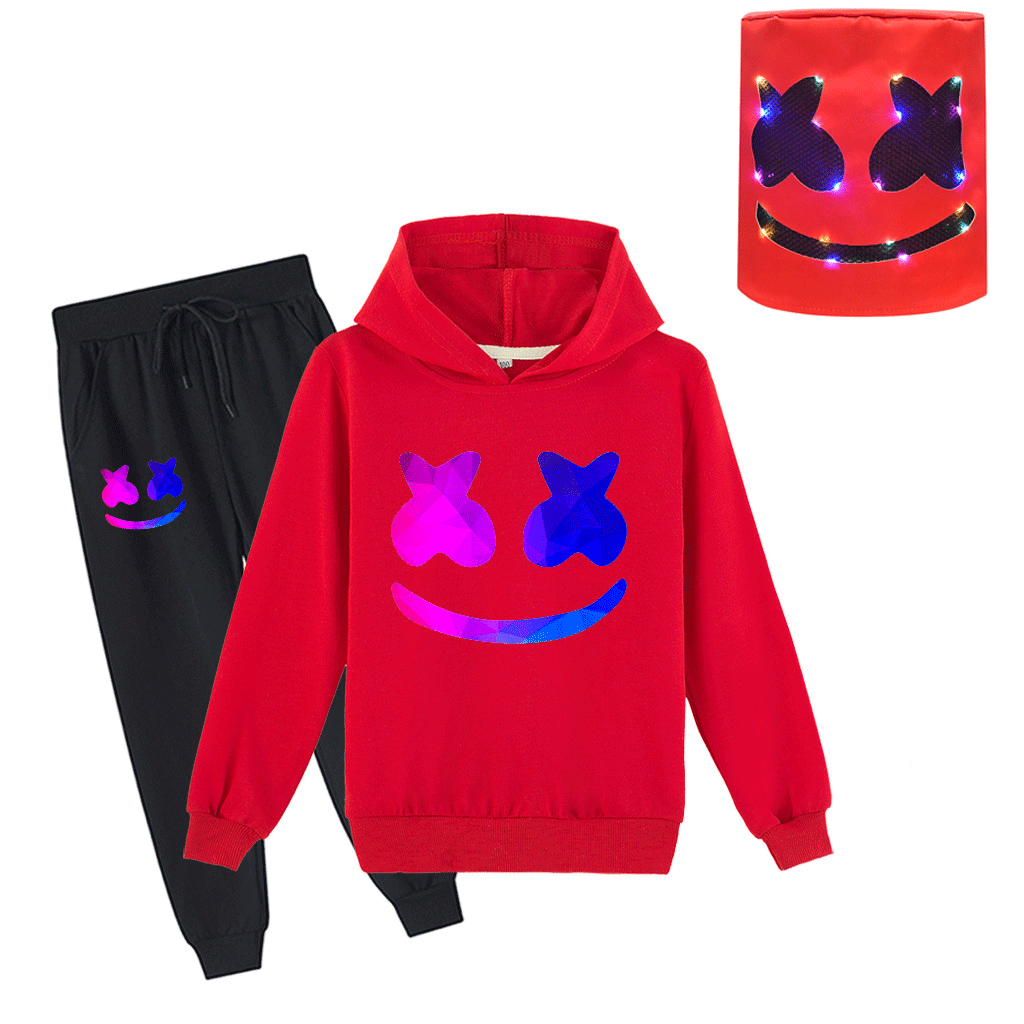 Disfraz de Halloween para niños | Conjunto de sudadera con capucha y pantalones jogger