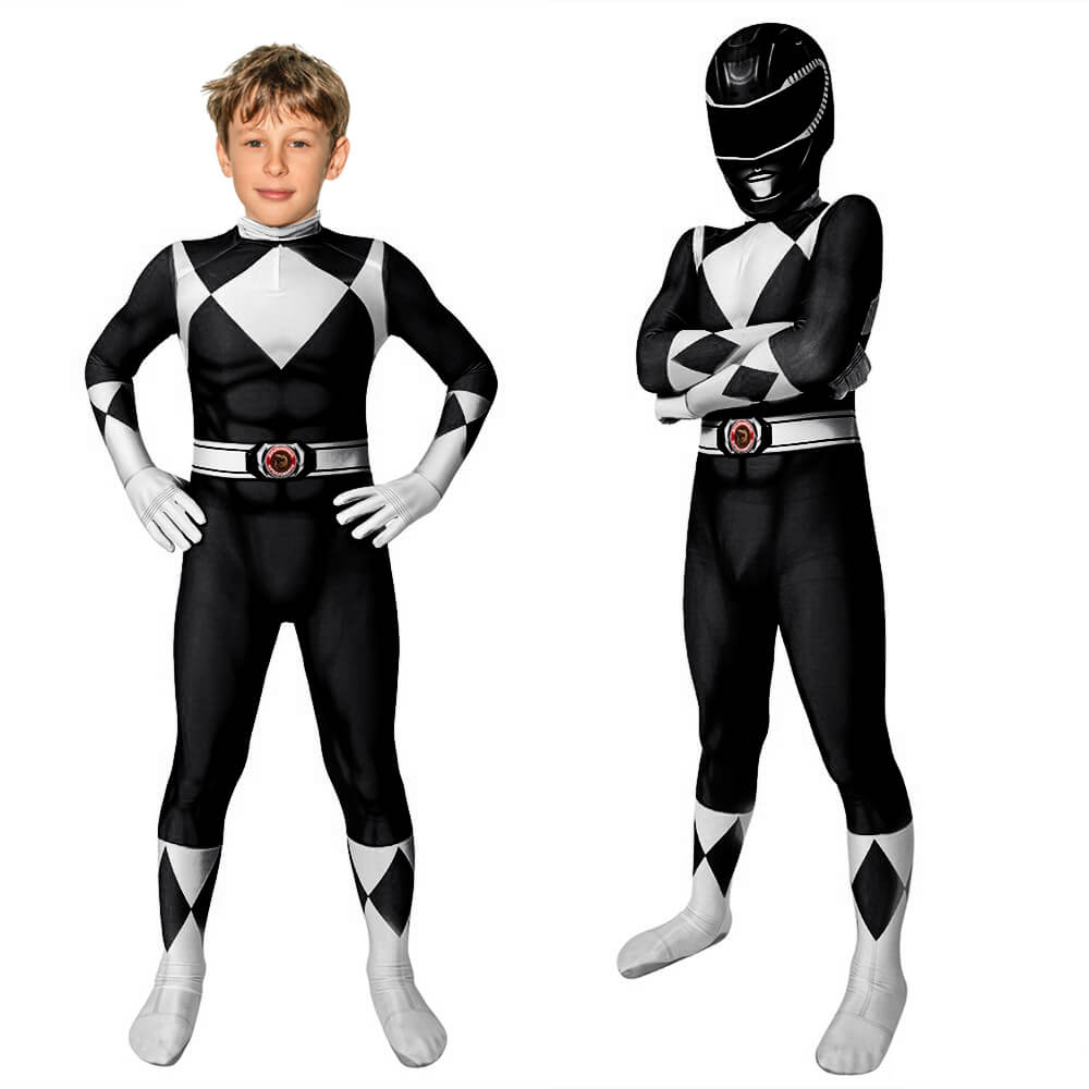 Disfraz de Halloween de Ranger Rojo para Niños | Mono de Cosplay de Superhéroe
