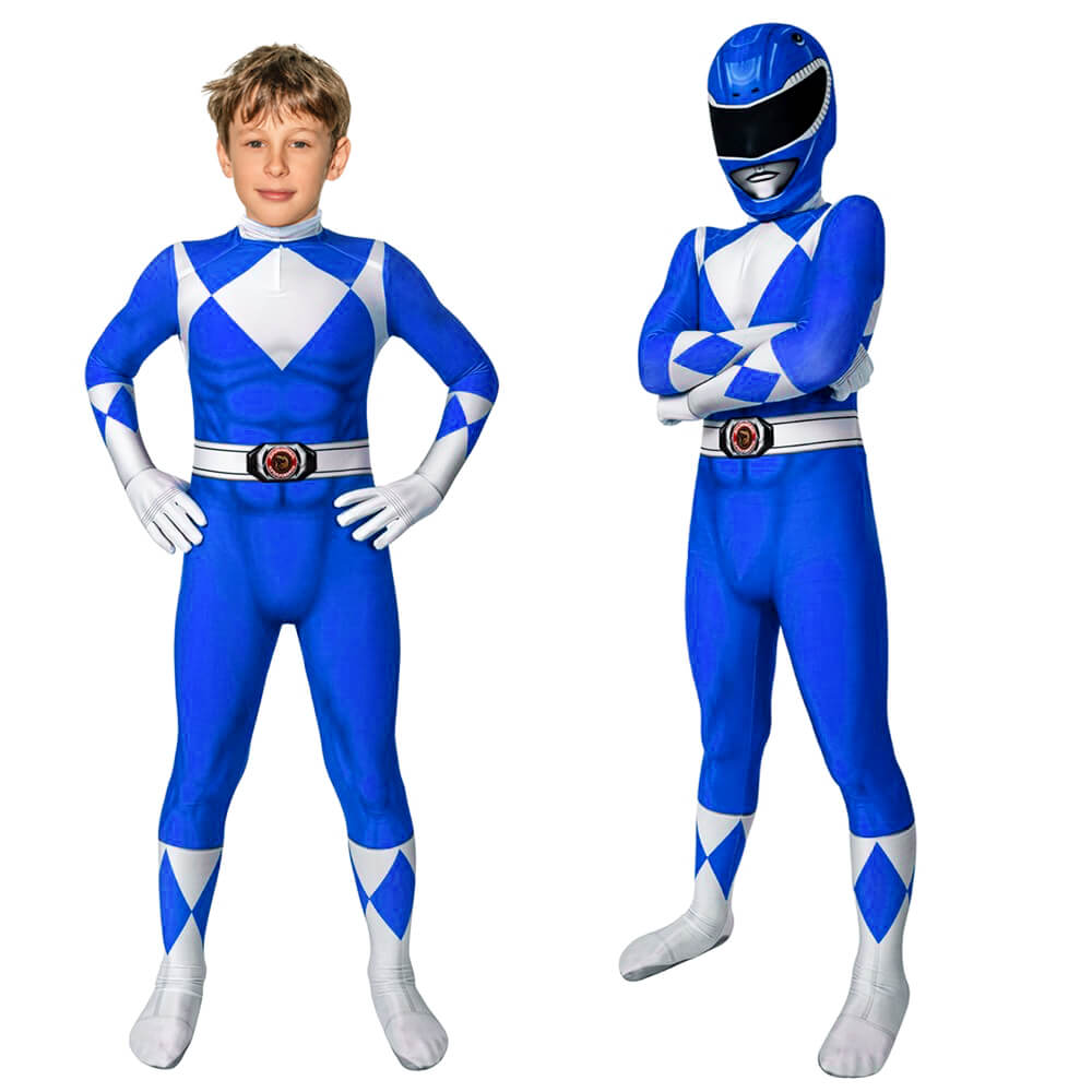Disfraz de Halloween de Ranger Rojo para Niños | Mono de Cosplay de Superhéroe