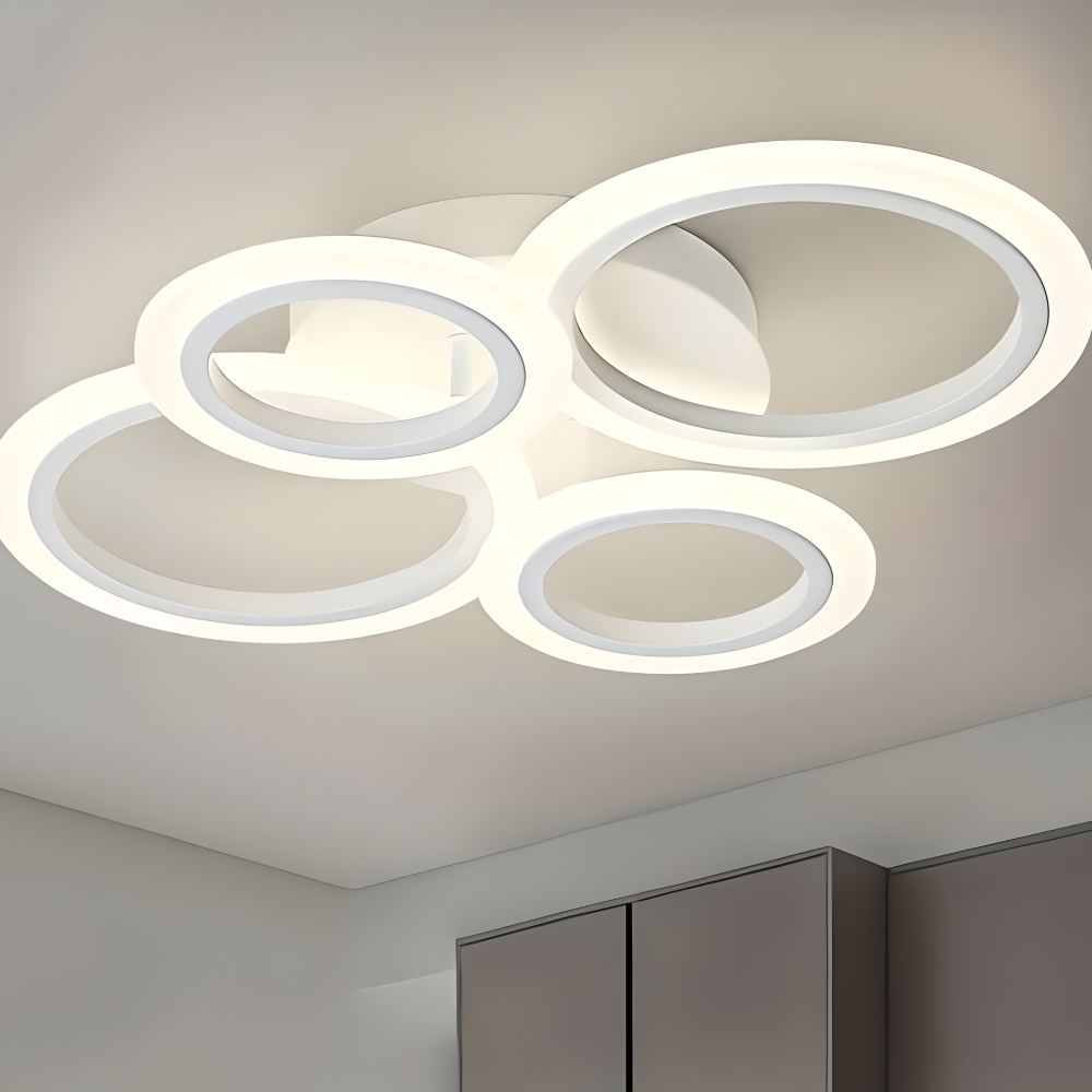 LED-Deckenleuchte Halbeinbauleuchte Modern Metall Acryl