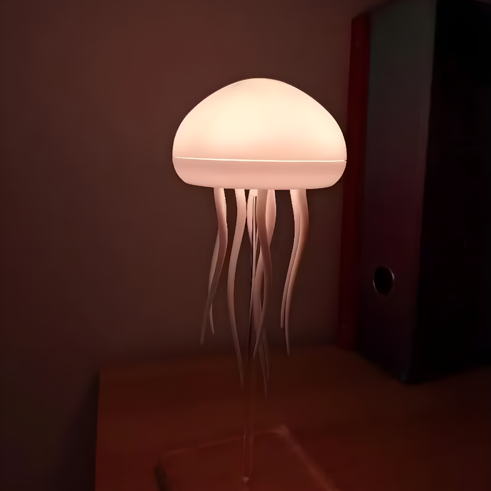 LED-Qualle Lampe Stimmungslicht Wiederaufladbar Beruhigend Ambiente