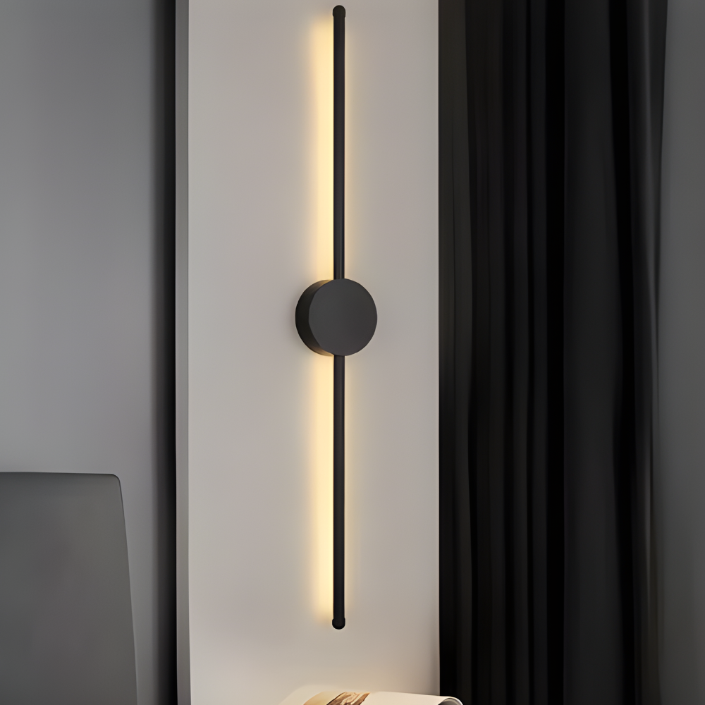 Lampada da parete LED moderna in alluminio per camera da letto e soggiorno
