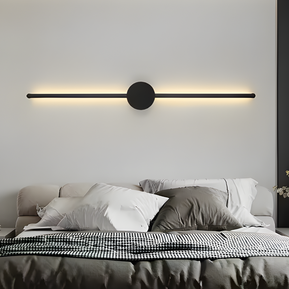 Lámpara de pared LED moderna de aluminio para dormitorio y sala de estar