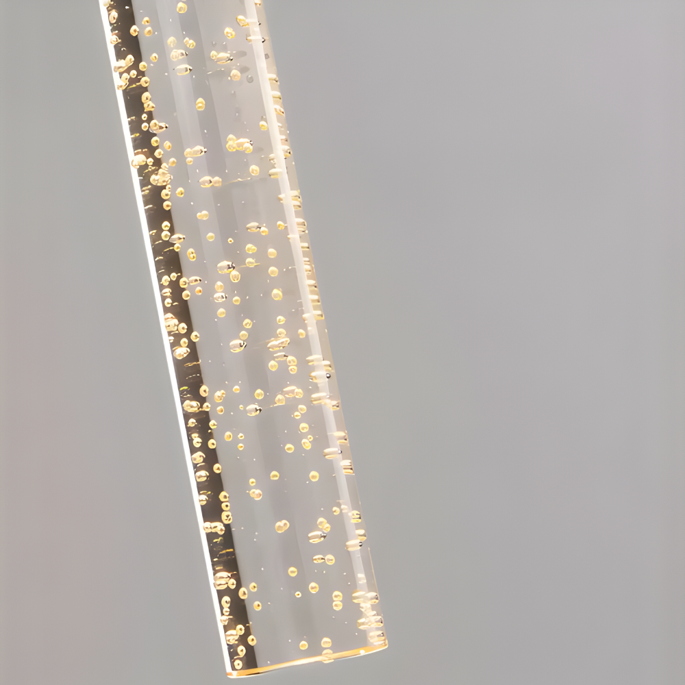 Aplique de pared LED moderno cristal luz de tocador para baño y dormitorio
