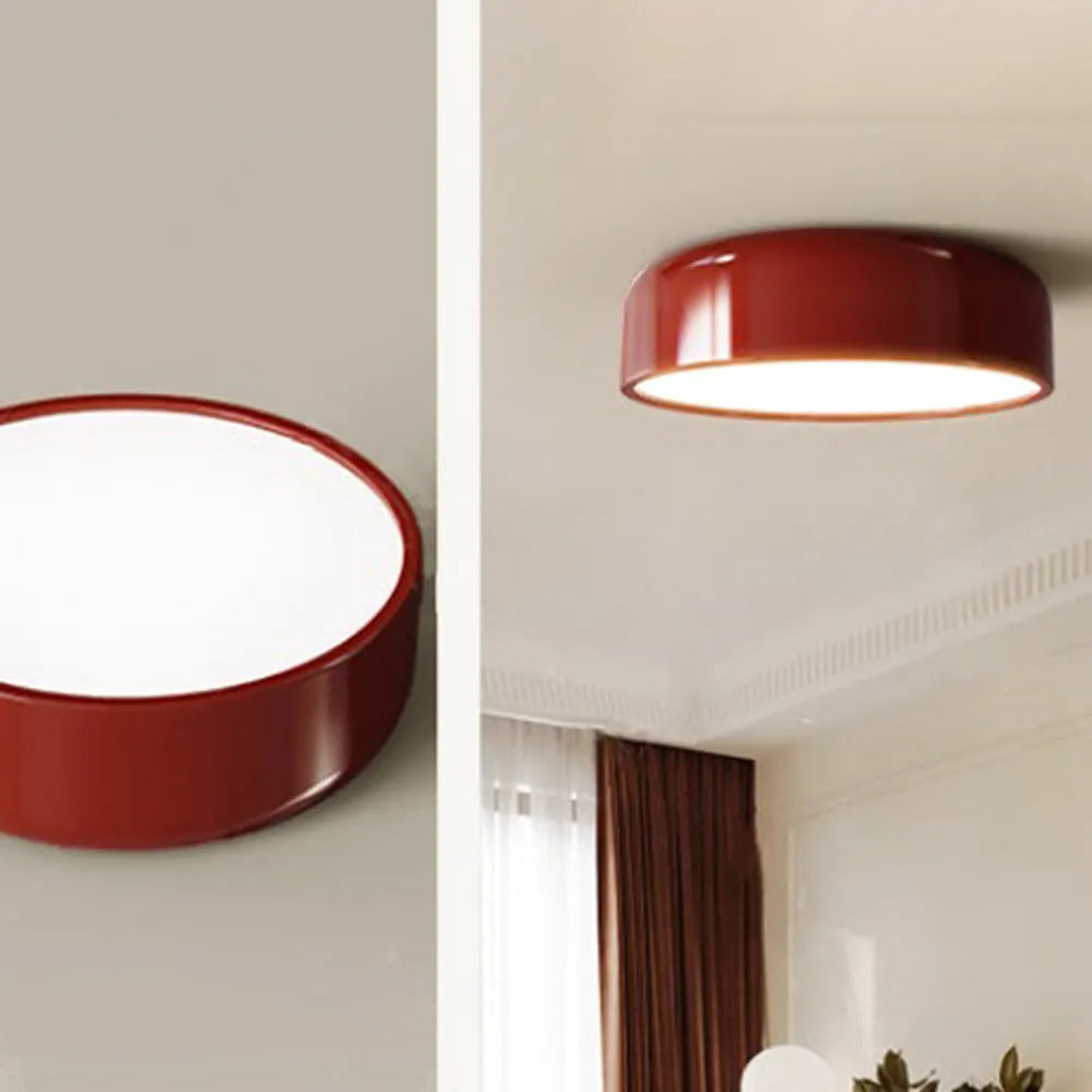 Plafonnier dôme en métal moderne pour intérieur