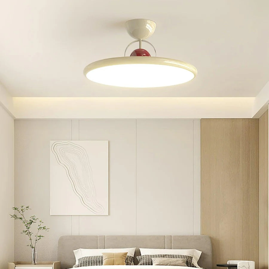 Lampada da soffitto a LED moderna in metallo a montaggio a filo