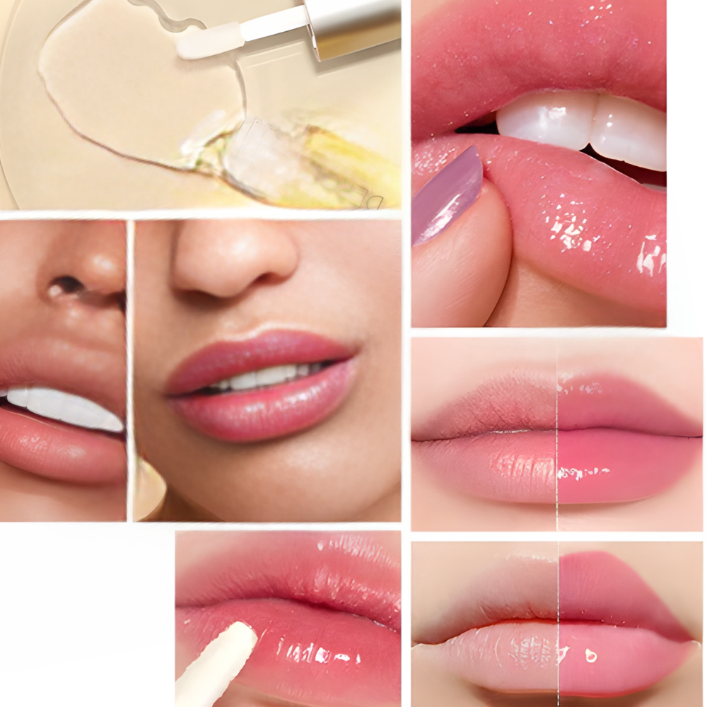 Lip Plumper Gloss Natural Hydrating Long Lasting Moisturizing