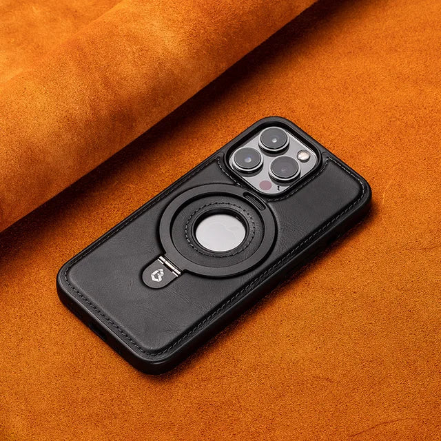 Phone Case Leather Magnetic Stand Cover