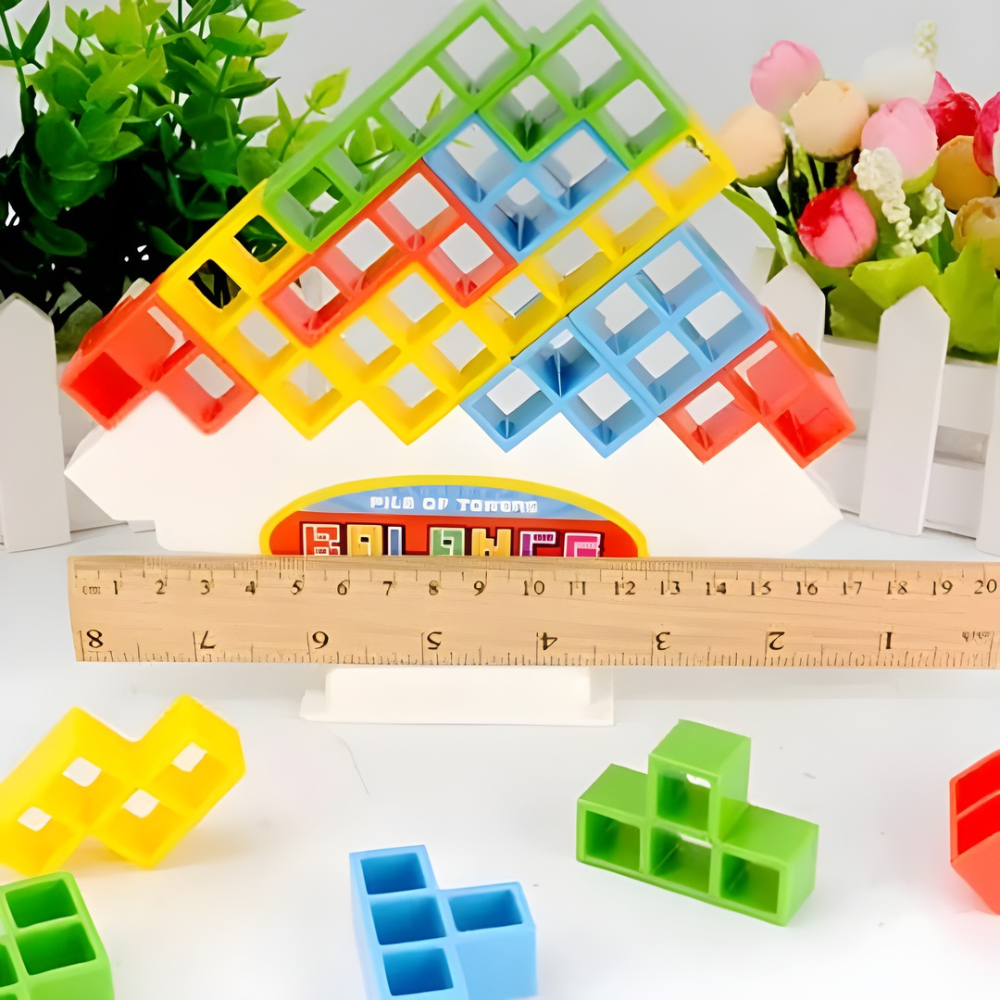 Magnetic Balance Toy Stacking Tower Game