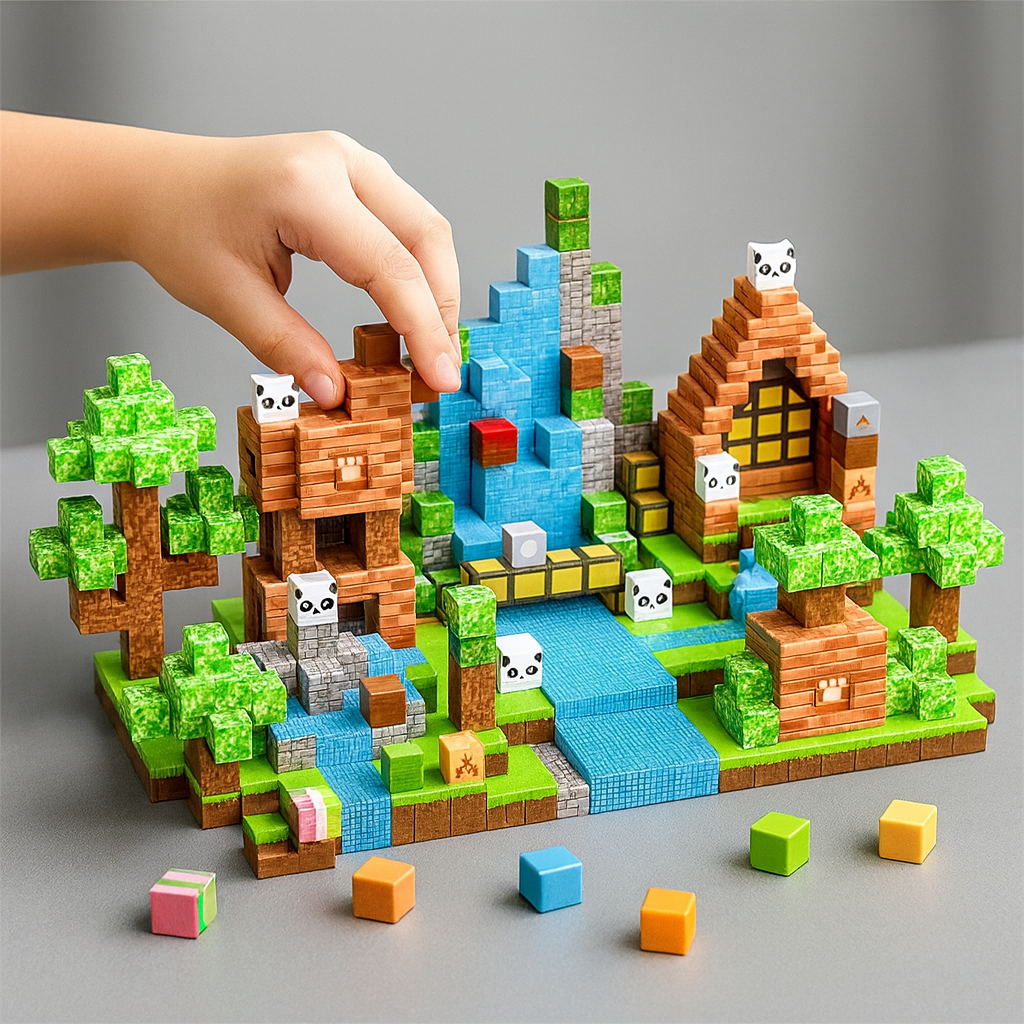 Magnetic Building Blocks Creative Toy Set