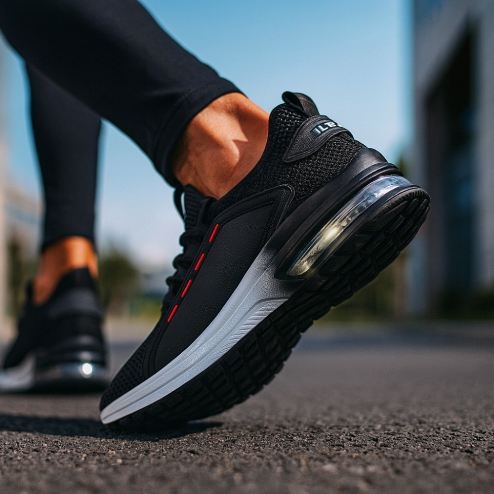 Herren Atmungsaktive Laufschuhe | Leichte Luftpolster Sneakers