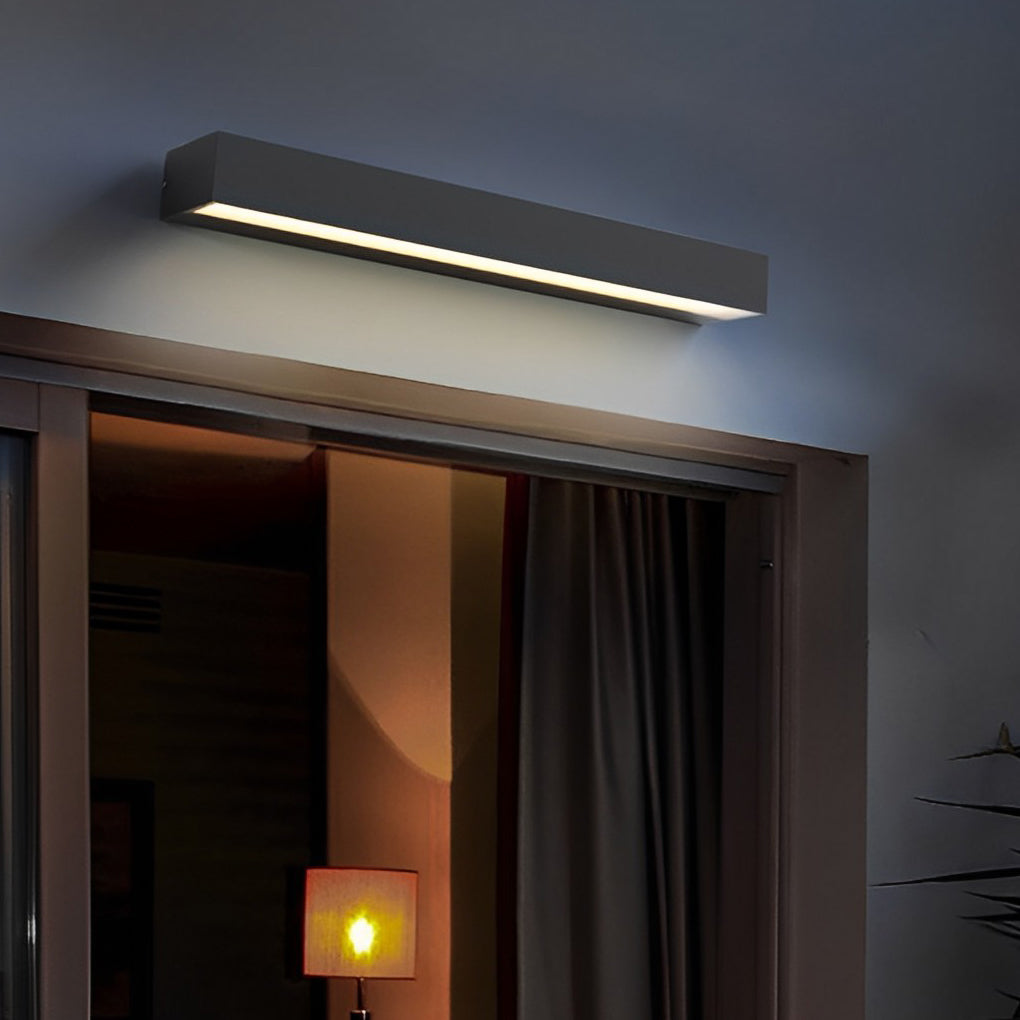 Wall Light Modern Black Waterproof Outdoor Lamp
