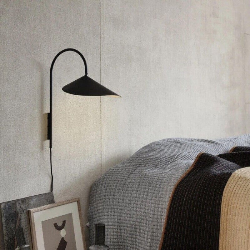 Wandlampe Modern Eisen Blütenblatt Stil Lampe