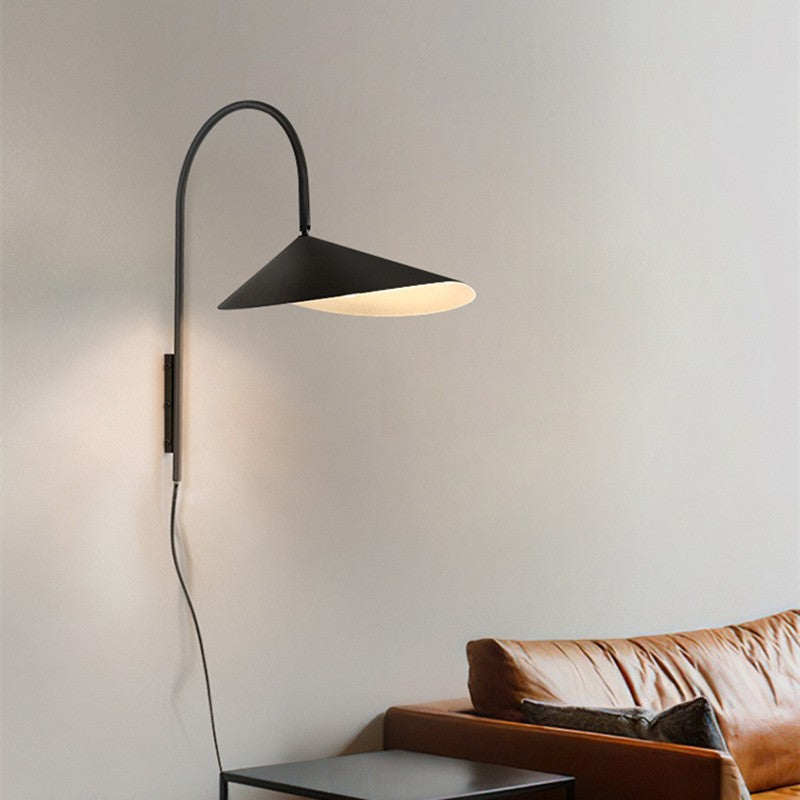 Wandlampe Modern Eisen Blütenblatt Stil Lampe