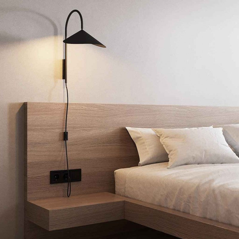 Wandlampe Modern Eisen Blütenblatt Stil Lampe