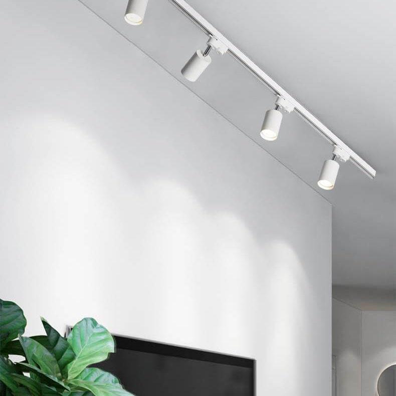 Ceiling Light Modern Black Metal Track Spotlights