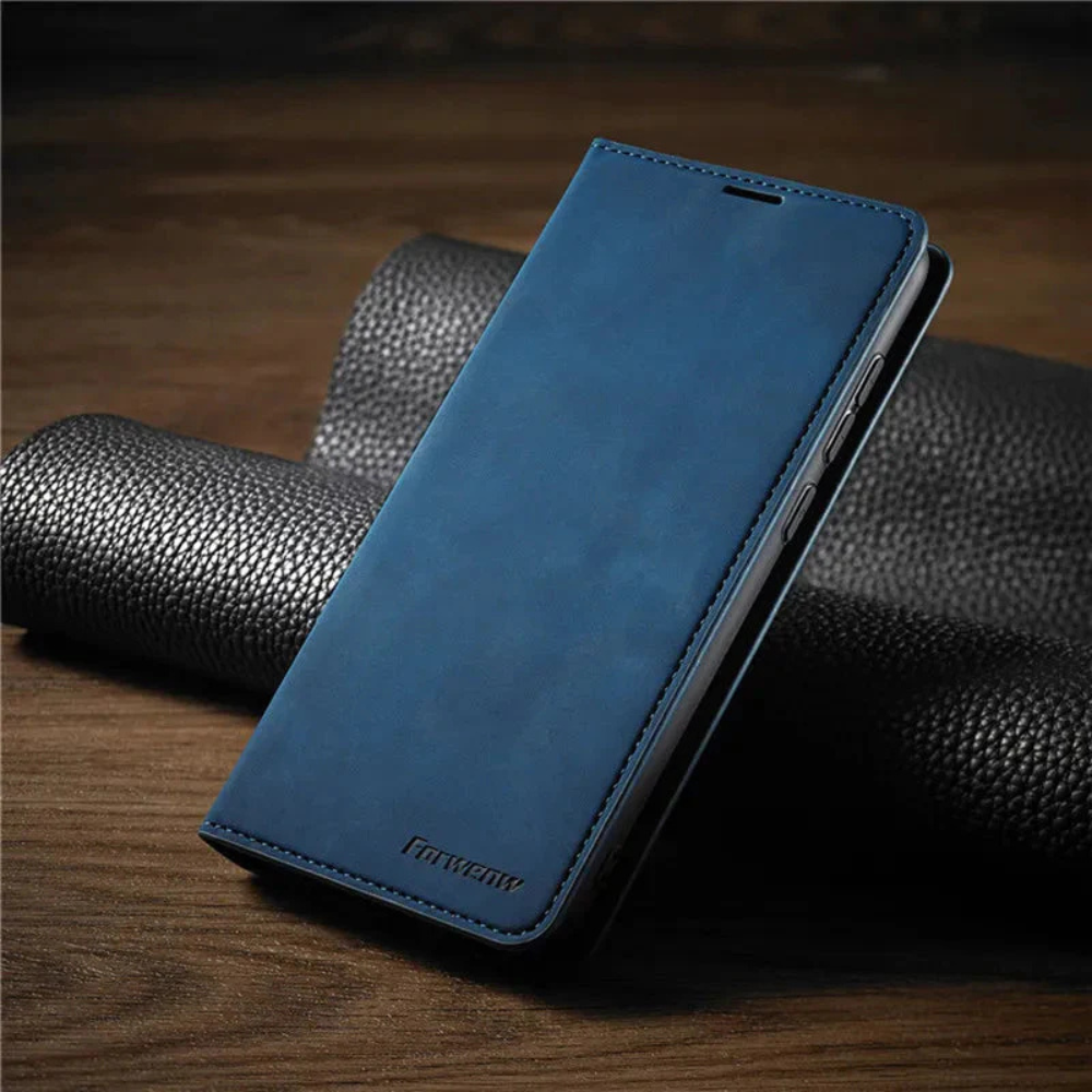 Phone Case Leather Magnetic Shockproof Slim Cover