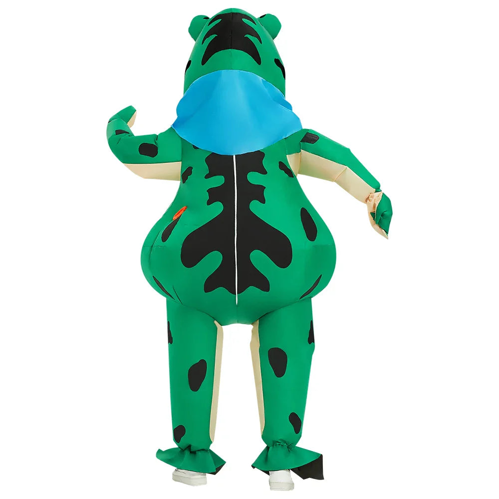 Disfraz inflable de rana para Halloween | Divertido sobredimensionado