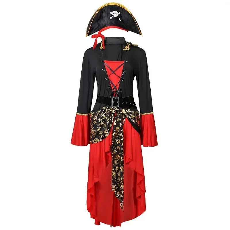 Disfraz de Pirata para Mujer para Halloween | Midi
