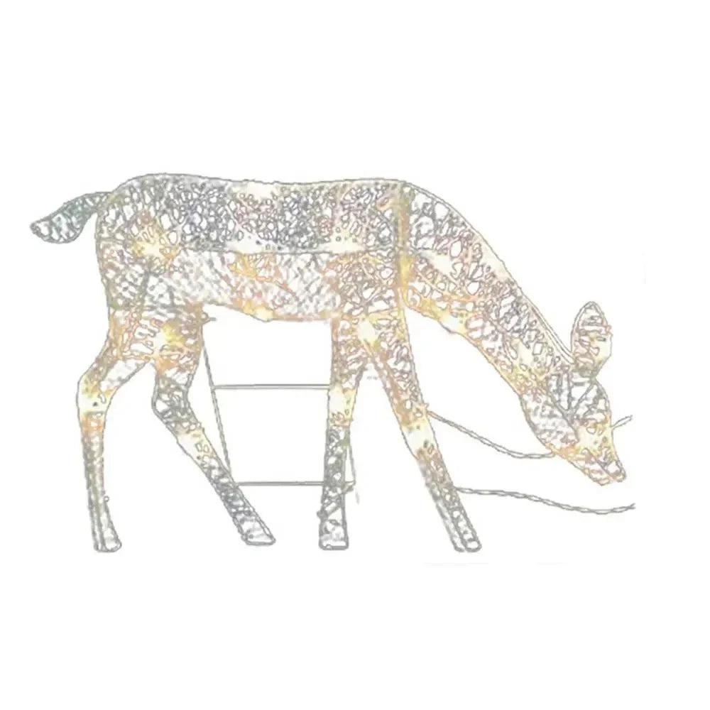 Christmas Lights Outdoor Reindeer Decoration Set