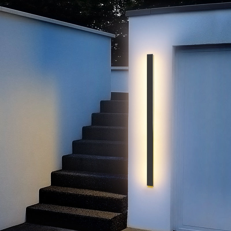 Außenwandleuchte Aluminium Modern LED-Wandleuchte