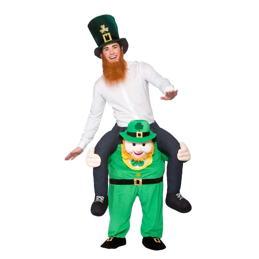 Męski zabawny kostium na Halloween do jazdy | Pluszowy styl Oktoberfest