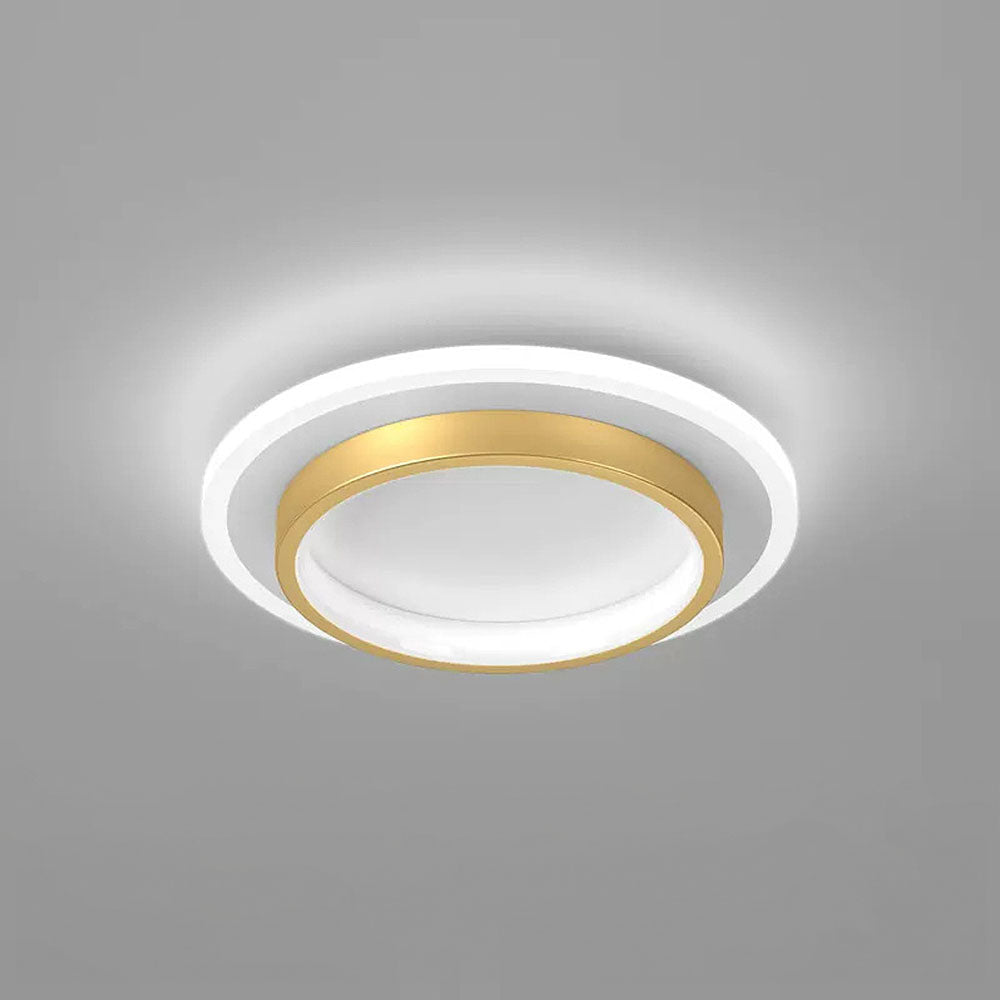 Plafonnier LED Moderne à Montage Affleurant