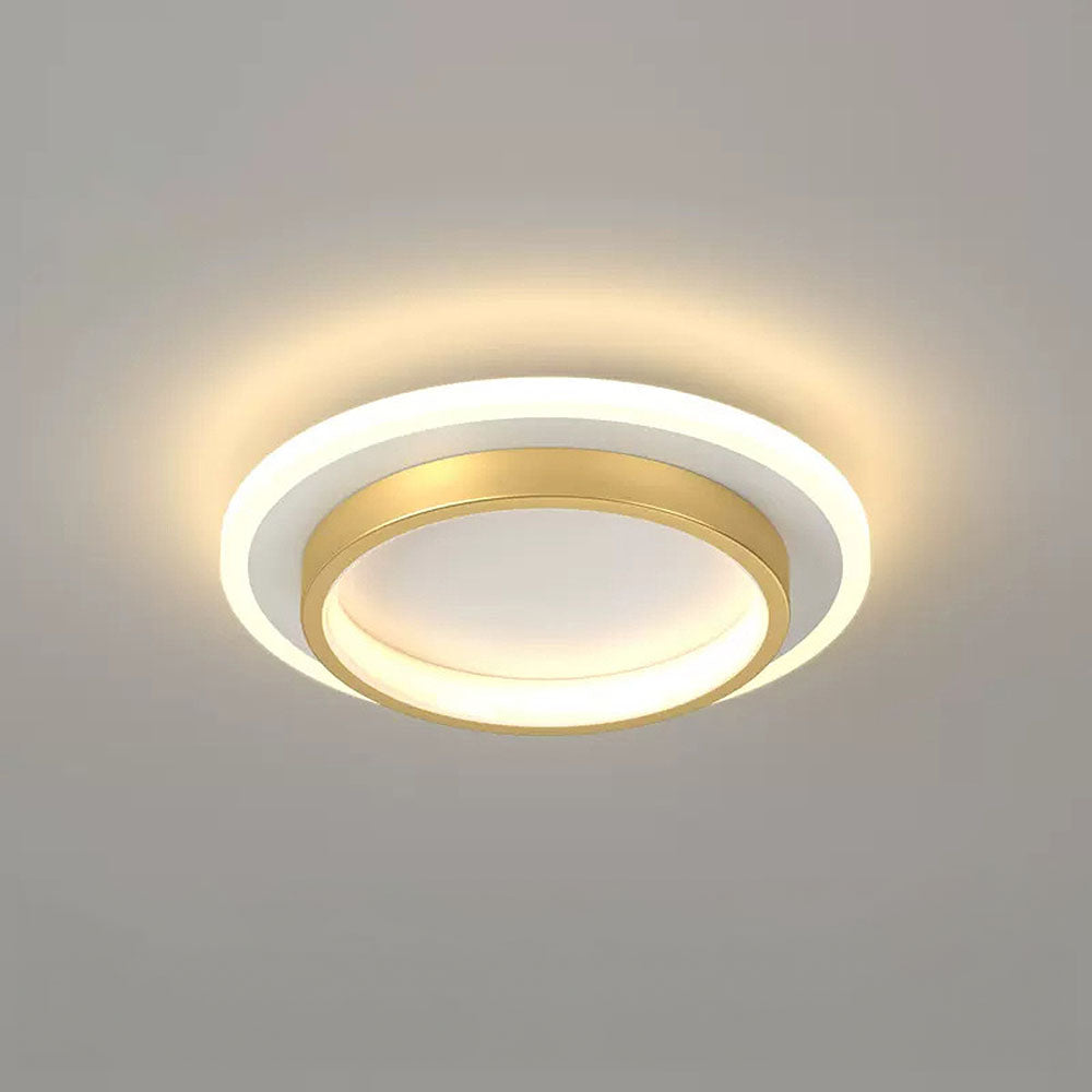 Plafonnier LED Moderne à Montage Affleurant