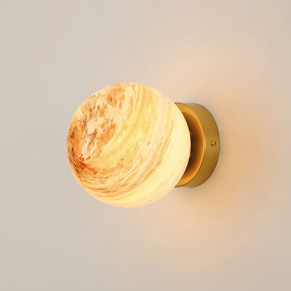 Glass Ceiling Light Modern Globe Fixture
