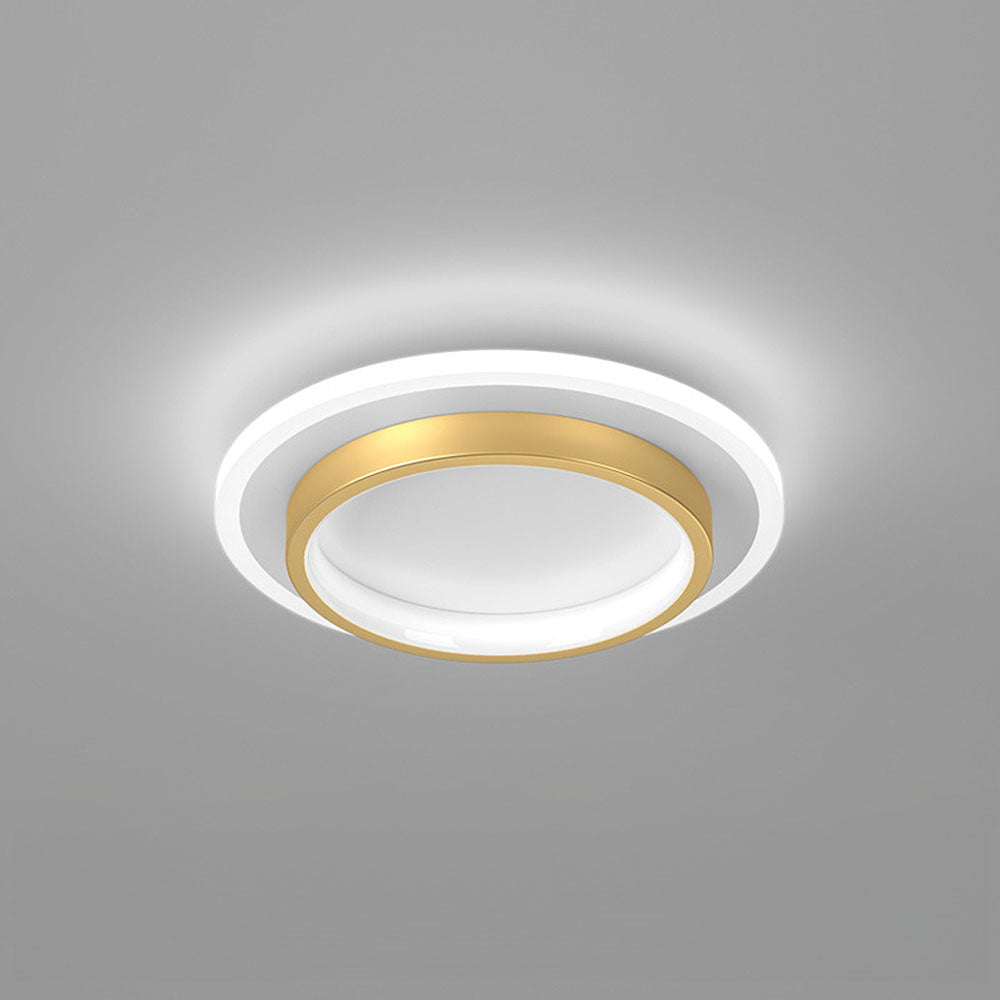 Plafonnier LED Moderne à Montage Affleurant