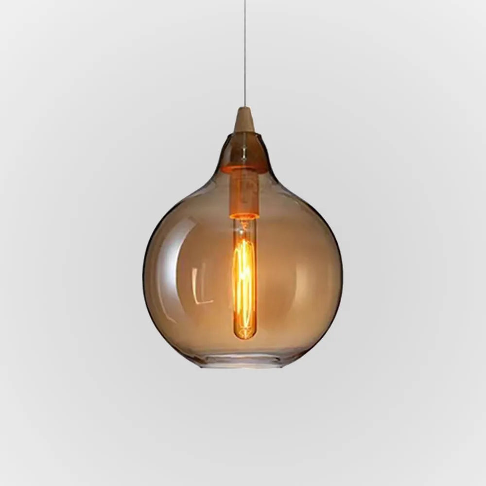 Pendant Light Modern Glass Metal Cluster
