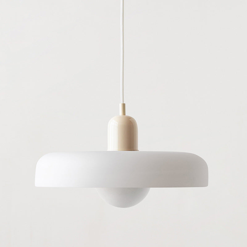 Lampada a sospensione in vetro colorato per case moderne