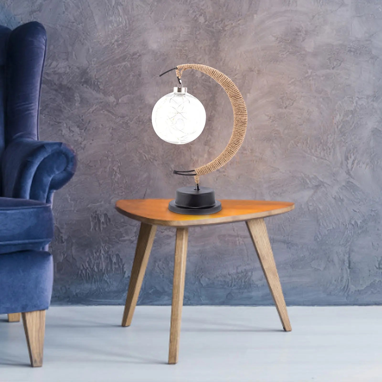 Lámpara de mesa LED Moon Light para dormitorios