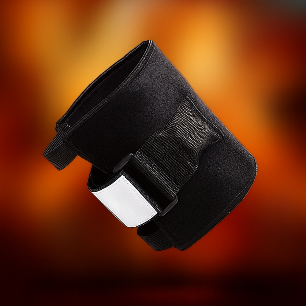 Attelle pour sciatique avec acupression, genouillère de compression en néoprène