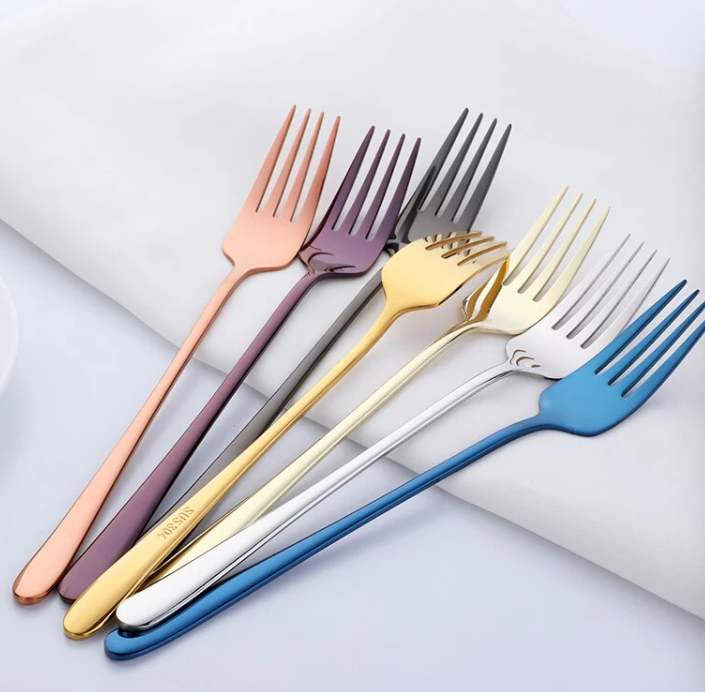 Cutlery Set Modern Stainless Steel Dining Forks