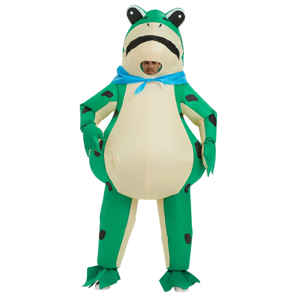 Disfraz inflable de rana para Halloween | Divertido sobredimensionado