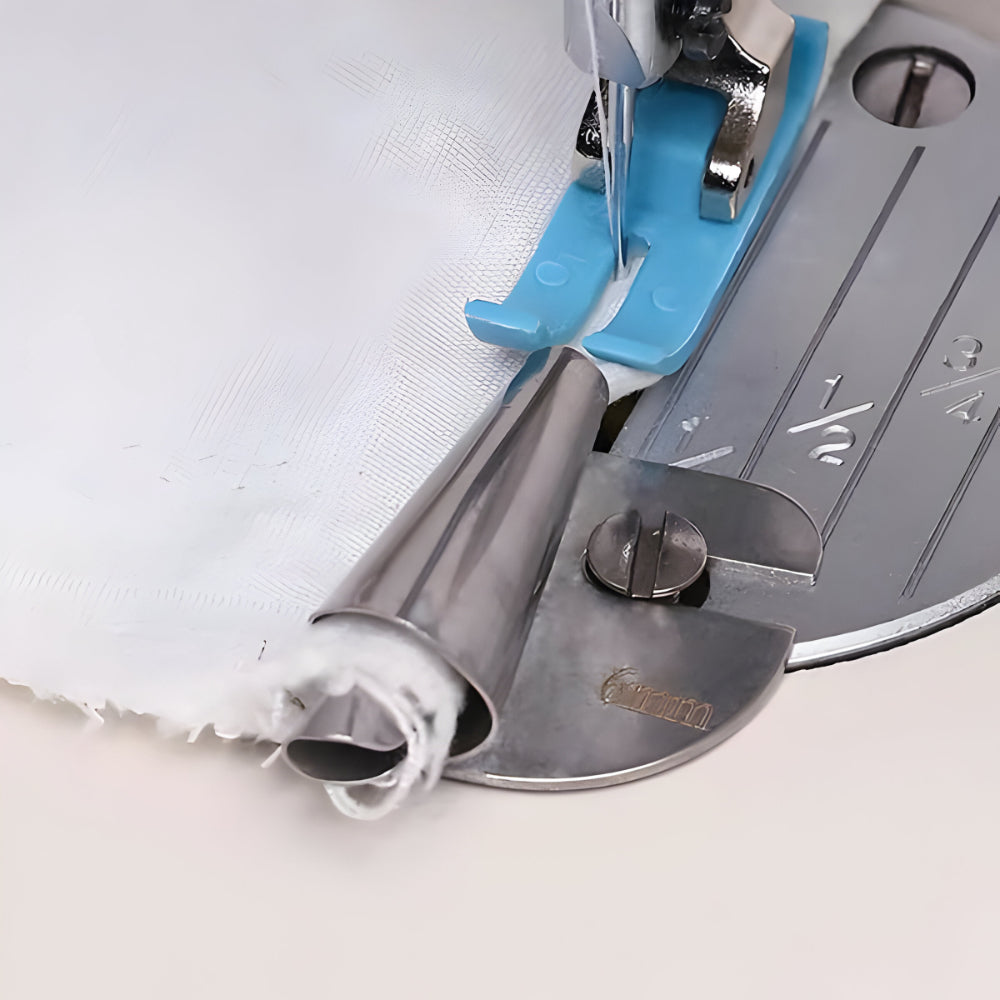 Juego de prensatelas para dobladillos de acero inoxidable para máquina de coser
