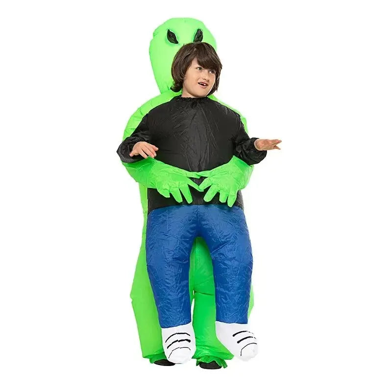Men's Funny Inflatable Halloween Costume | Alien Carry Me Suit