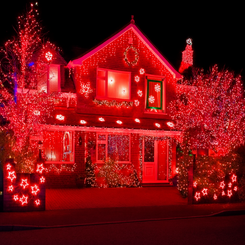 Luci a stringa solari impermeabili da esterno decorazione da giardino a LED