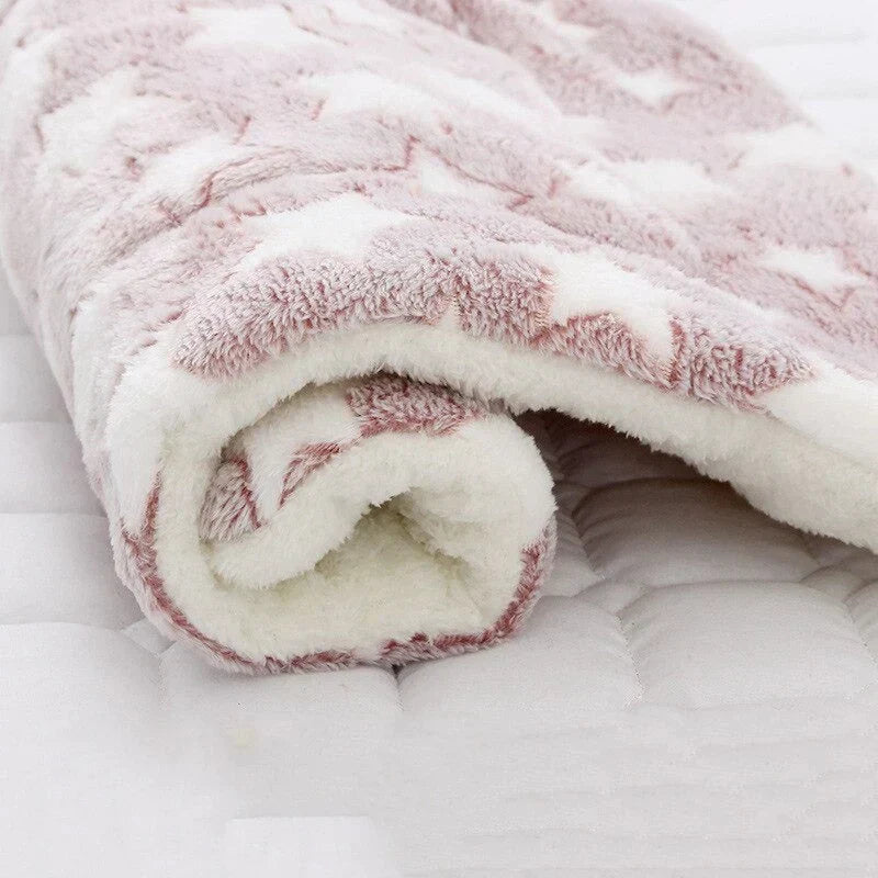 Coperta per cane in peluche lavabile cuscino per animali domestici