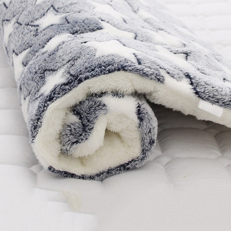 Coperta per cane in peluche lavabile cuscino per animali domestici